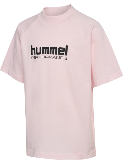 hmlJR DANCE T-SHIRT S/S, BARELY PINK, packshot