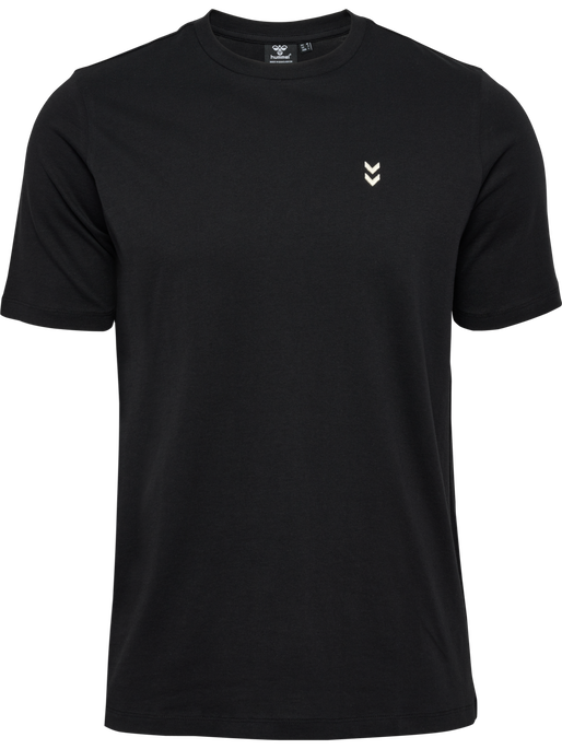 hmlPULSE T-SHIRT, BLACK hmlPULSE T-SHIRT, BLACK, packshot