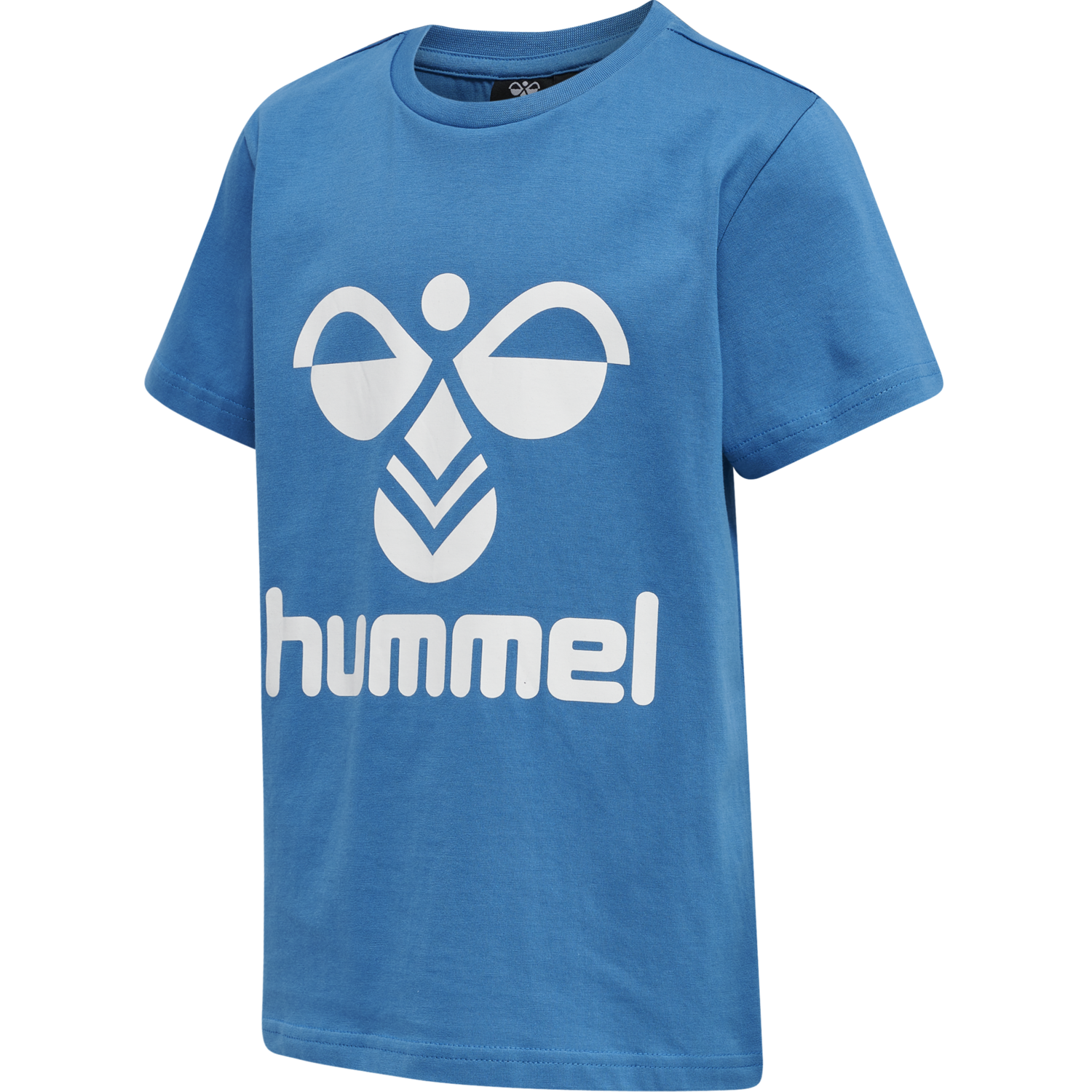 hmlTRES T-SHIRT S/S, VALLARTA BLUE, packshot