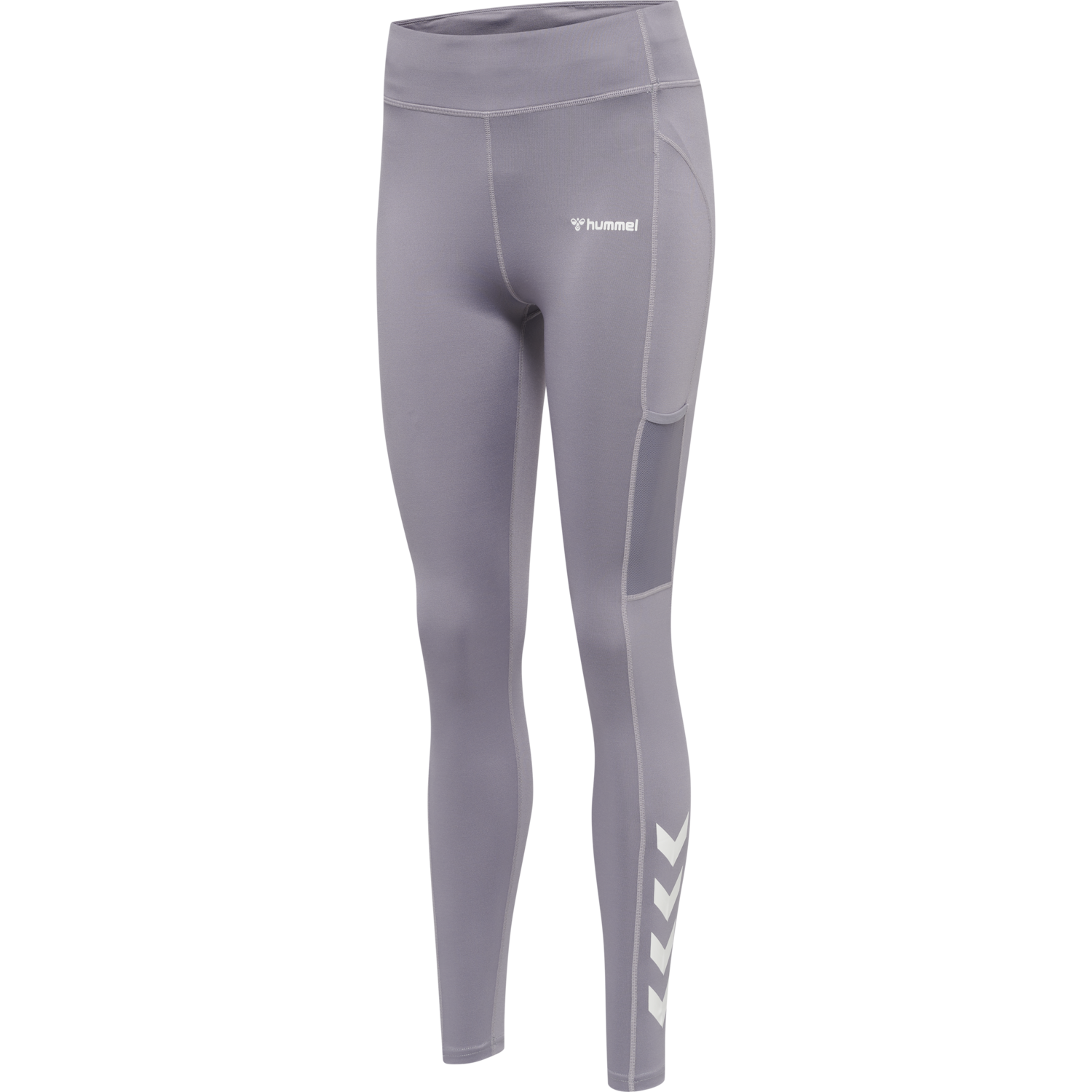 hmlMT CHIPO MID WAIST TIGHTS, MINIMAL GRAY, packshot