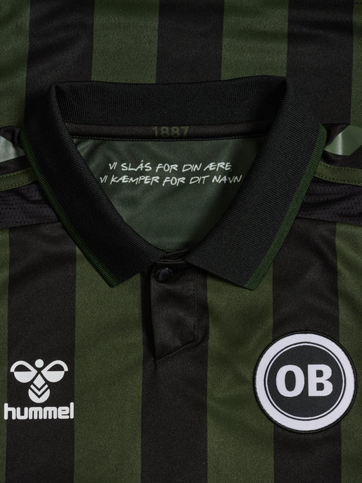 OB 24/25 AWAY JERSEY SS KIDS, BLACK PR OB 24/25 AWAY JERSEY SS KIDS, BLACK PR, packshot
