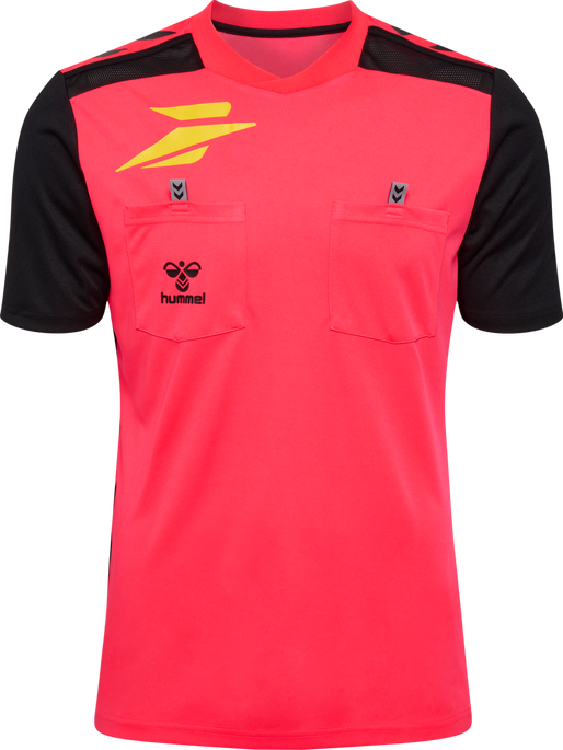 FFHB NEW REFEREE JERSEY S/S, DIVA PINK WO SPONSOR FFHB NEW REFEREE JERSEY S/S, DIVA PINK WO SPONSOR, packshot