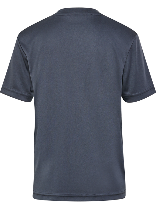 hmlLOGO JERSEY S/S KIDS, OMBRE BLUE, packshot