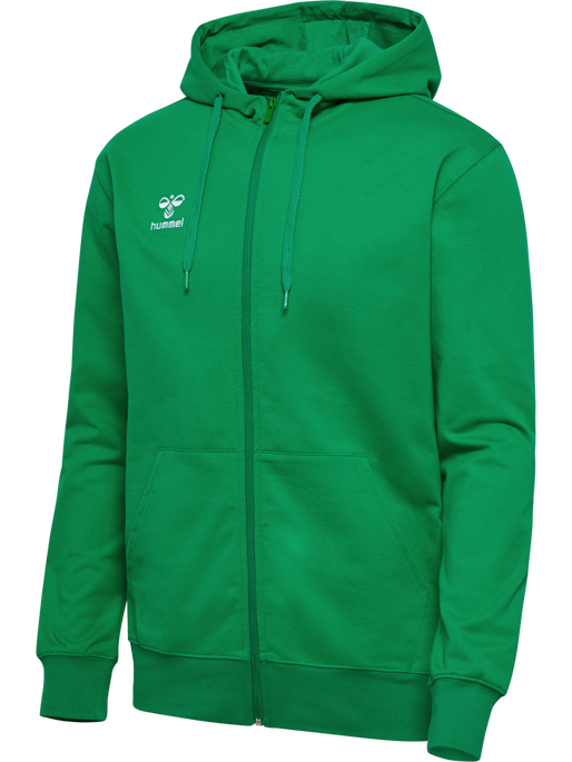 hmlGO 2.0 ZIP HOODIE, JELLY BEAN, packshot