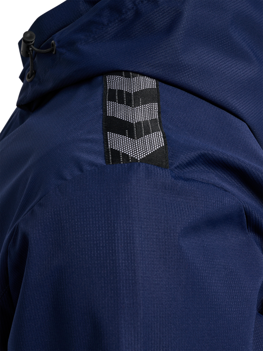 hmlAUTHENTIC ALL WEATHER JACKET, MARINE hmlAUTHENTIC ALL WEATHER JACKET, MARINE, packshot