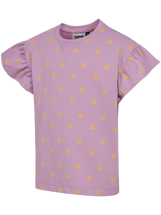 hmlMUSSE T-SHIRT S/S, LAVENDER MIST, packshot
