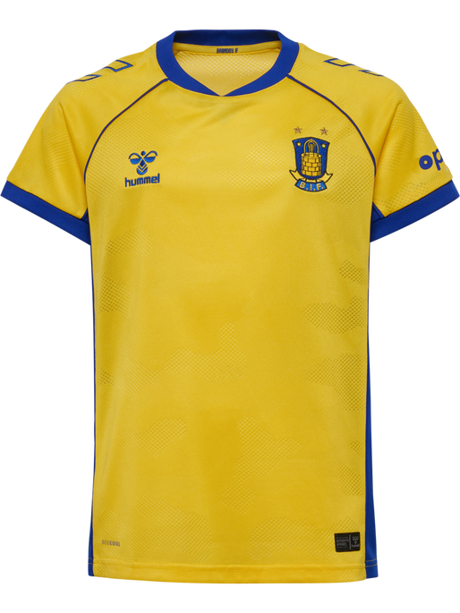 BIF 25/26 HOME JERSEY S/S KIDS, LEMON, packshot