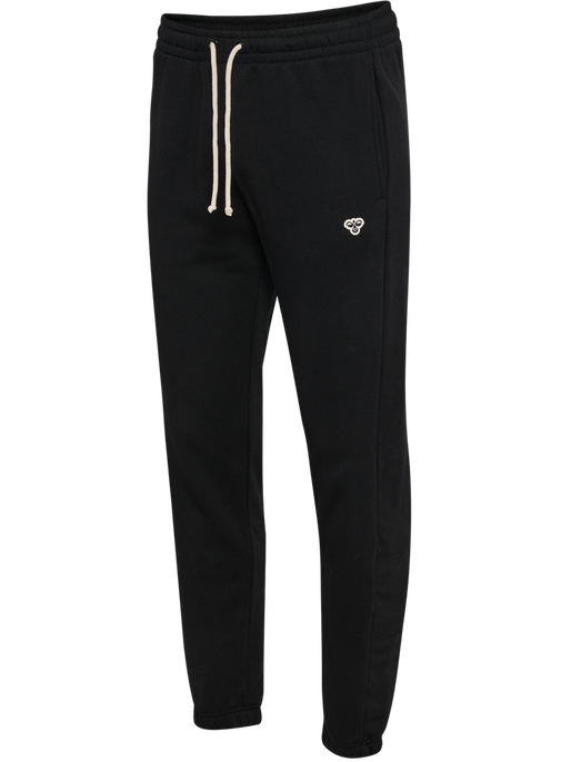 hmlLOOSE SWEATPANT BEE, BLACK, packshot