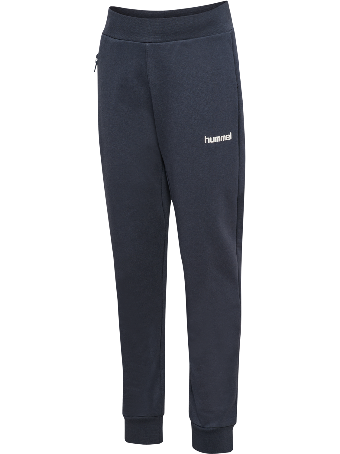 hmlJR REG LOGO ADJ WAIST PANTS, OMBRE BLUE, packshot