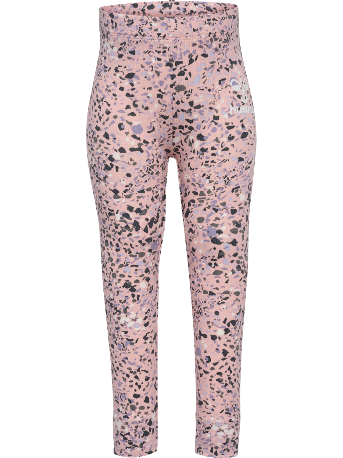 hmlKRISTA AOP TIGHTS, STRAWBERRY CREAM, packshot