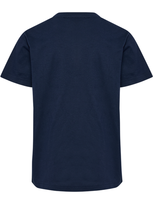 hmlTUKAS T-SHIRT S/S 2-PACK, BLACK IRIS/ICEBERG GREEN, packshot