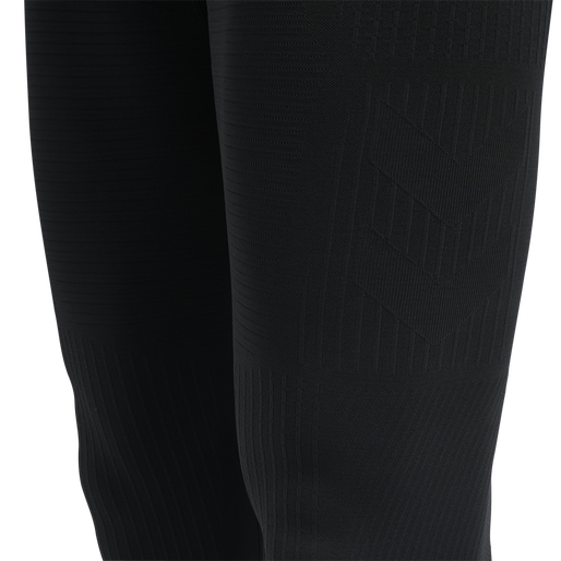 hmlSTROKE SEAMLESS TIGHTS, BLACK, packshot