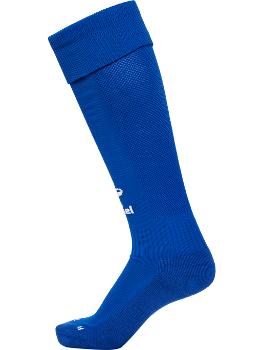 hmlESSENTIAL FOOTBALL SOCKS, TRUE BLUE/WHITE, packshot