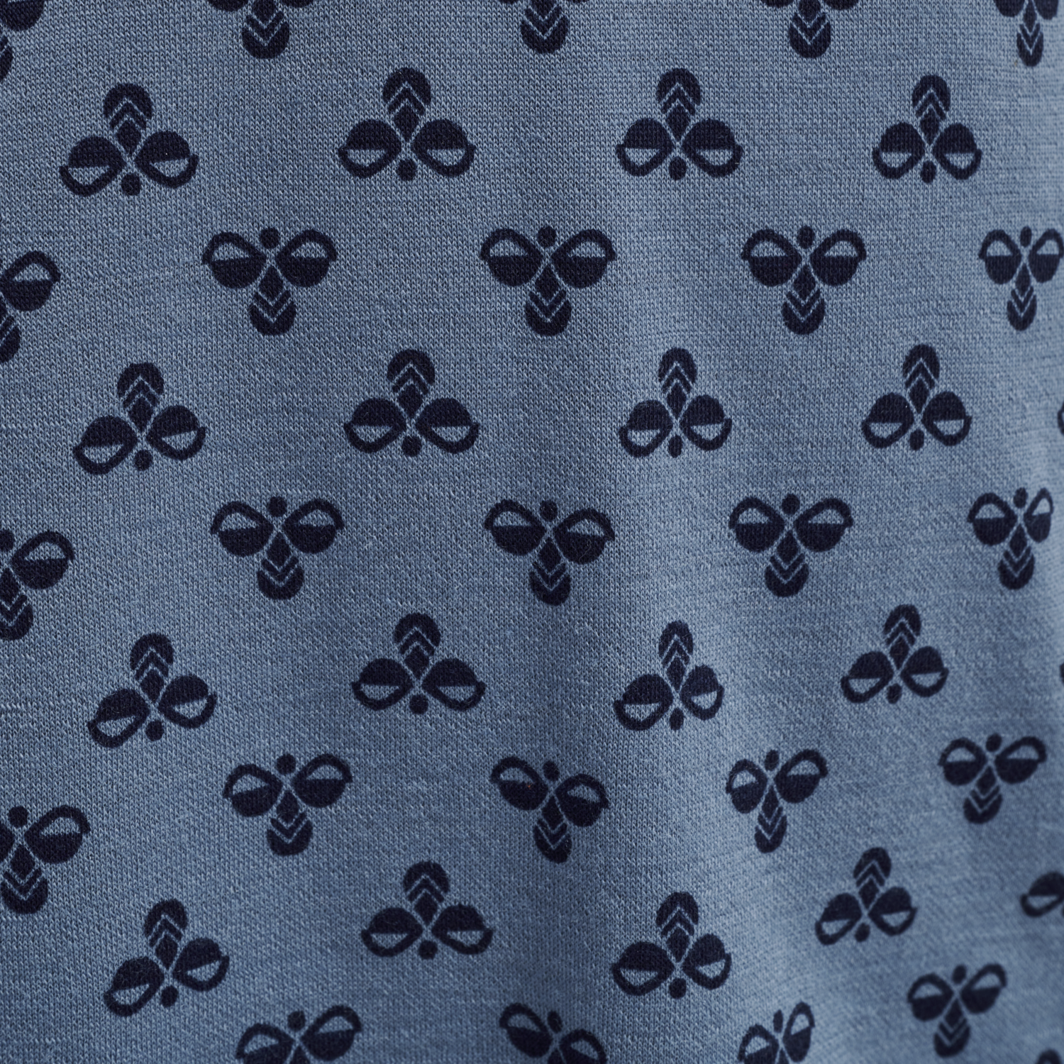 hmlVILMO T-SHIRT LS, CHINA BLUE, packshot