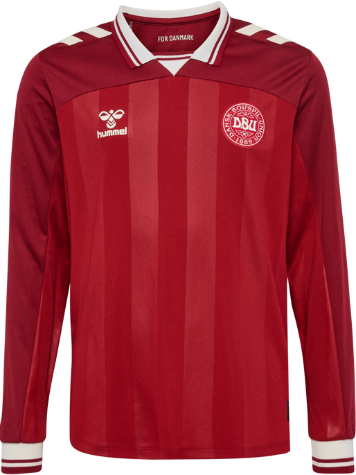 DBU WOMAN 25 HOME JERSEY L/S KIDS, CHILI PEPPER, packshot