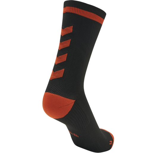 ELITE INDOOR SOCK LOW, BLACK/RED ELITE INDOOR SOCK LOW, BLACK/RED, packshot
