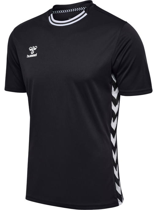 PLAYFUL SS JERSEY, BLACK, packshot