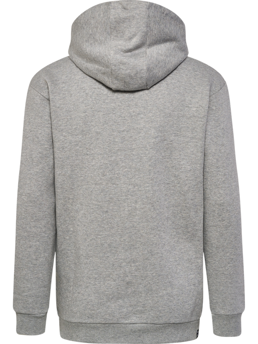hmlMOVER COTTON HOODIE, GREY MELANGE hmlMOVER COTTON HOODIE, GREY MELANGE, packshot