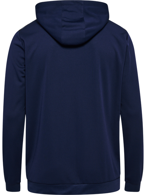 hmlAUTHENTIC PL ZIP HOODIE, MARINE, packshot