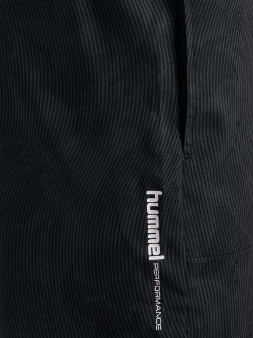 hmlPULSE AOP WORKOUT SHORTS SET, BLACK/EBONY hmlPULSE AOP WORKOUT SHORTS SET, BLACK/EBONY, packshot