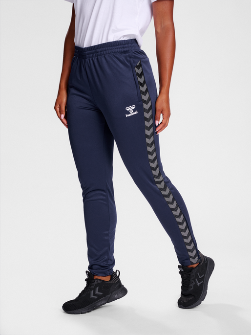 hmlAUTHENTIC PL PANTS WOMAN, MARINE, model