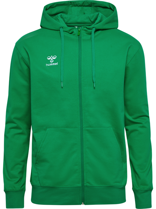 hmlGO 2.0 ZIP HOODIE, JELLY BEAN, packshot