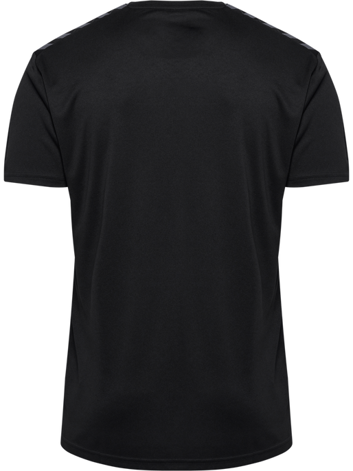 hmlAUTHENTIC PL JERSEY S/S, BLACK, packshot