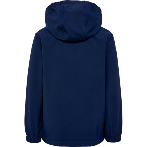 hmlMARS SOFTSHELL JACKET, BLACK IRIS, packshot