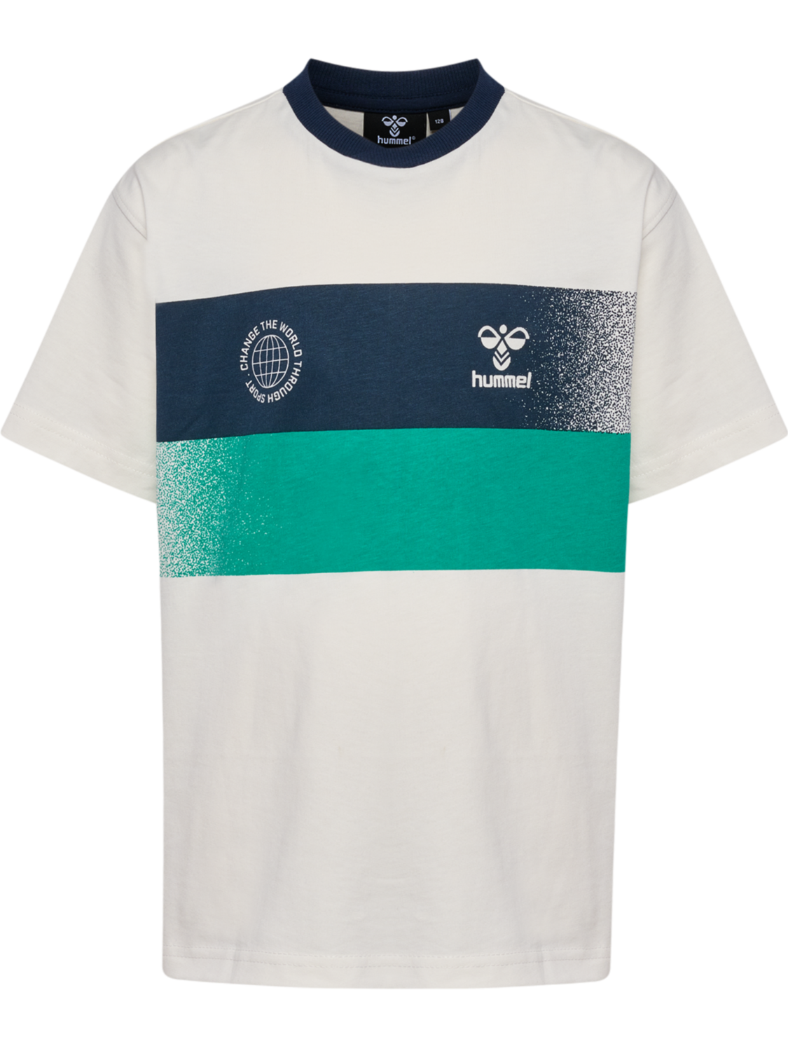 hmlESKE T-SHIRT S/S, MARSHMALLOW, packshot