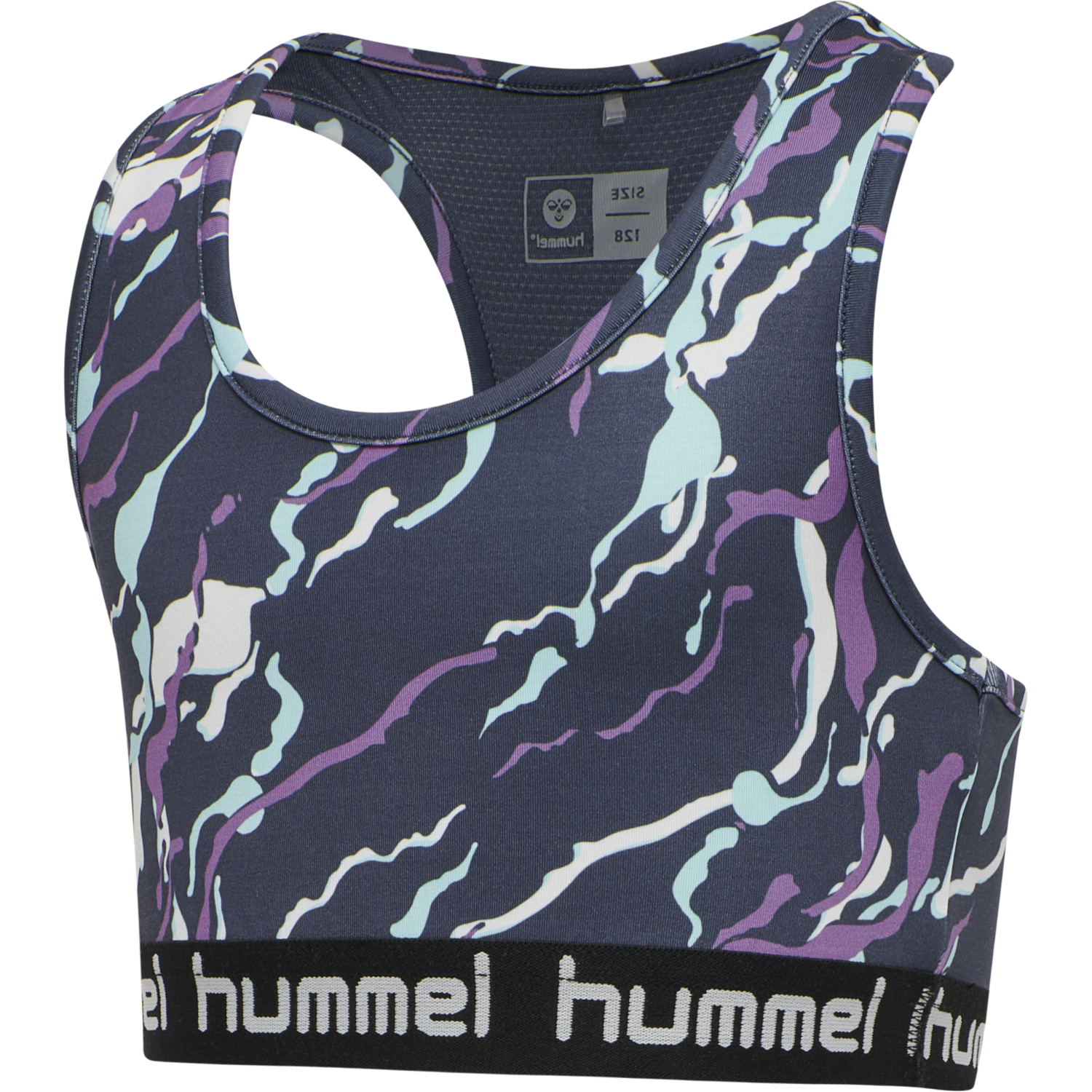 hmlMIMMI SPORTS TOP, OMBRE BLUE, packshot