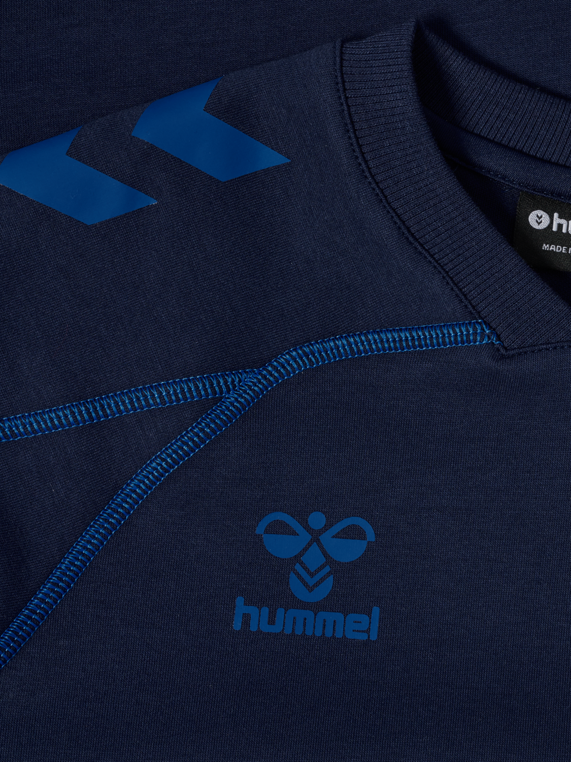 hmlMOVE 2.0 T-SHIRT S/S KIDS, MARINE, packshot