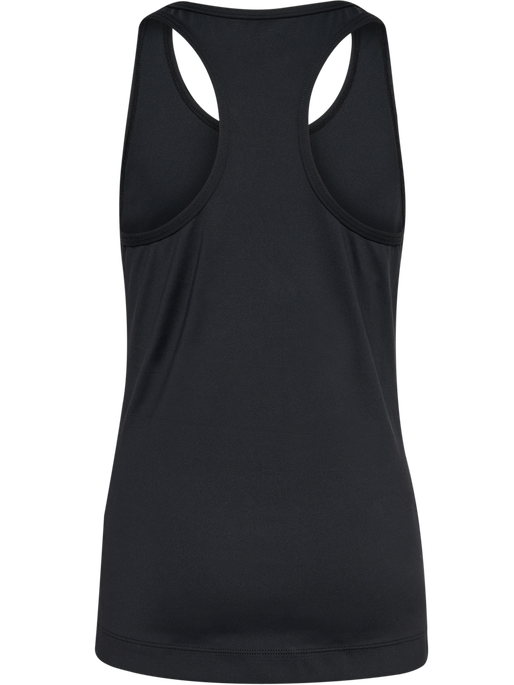 hmlPURE TANK TOP, BLACK, packshot