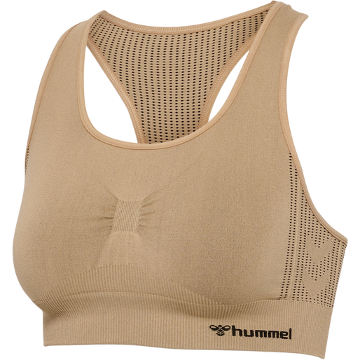 hmlMT SHAPING SEAMLESS SPORTS TOP, CURDS & WHEY, packshot