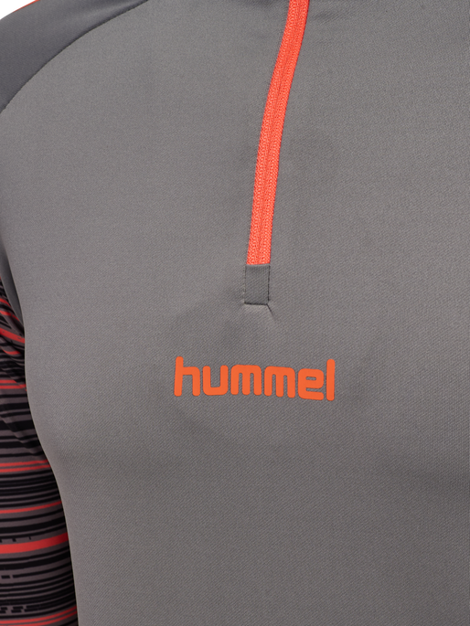 hmlBLAZE PRO TRAINING HALF ZIP, STEEL GRAY hmlBLAZE PRO TRAINING HALF ZIP, STEEL GRAY, packshot