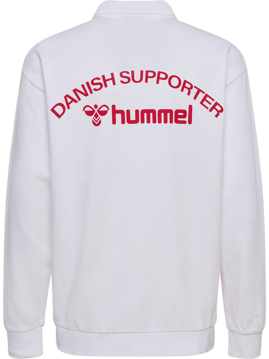 DBU 26 FAN DYNAMITE TEE LS KIDS, WHITE/TANGO RED, packshot