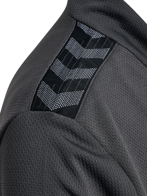 hmlAUTHENTIC PL ZIP JACKET WOMAN, ASPHALT, packshot