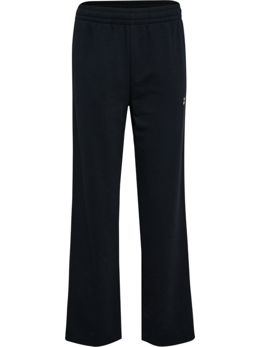 hmlPULSE WIDE W SWEAT PANTS, BLACK hmlPULSE WIDE W SWEAT PANTS, BLACK, packshot
