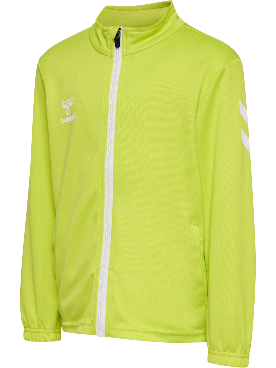 hmlLOGO SUIT KIDS, LIME PUNCH/MARINE, packshot