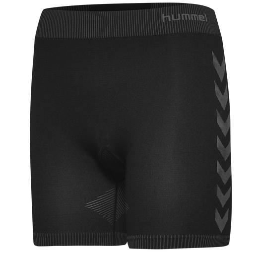 HUMMEL FIRST SEAMLESS SHORTTIGHTS W, BLACK HUMMEL FIRST SEAMLESS SHORTTIGHTS W, BLACK, packshot