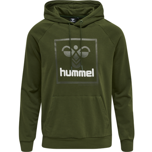 hmlISAM 2.0 HOODIE, RIFLE GREEN, packshot