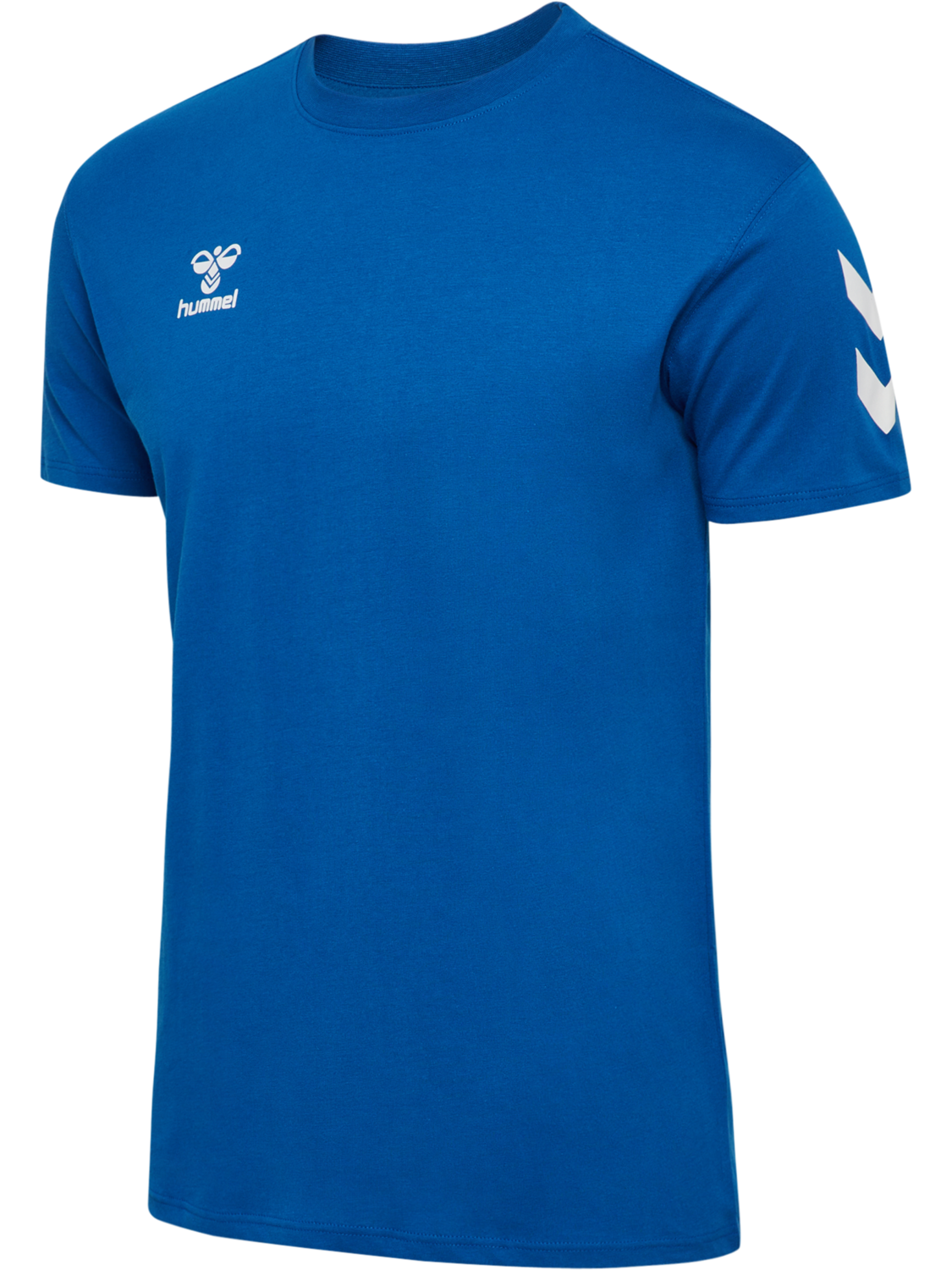 hmlGO 2.0 CHEVRON T-SHIRT S/S, TRUE BLUE, packshot