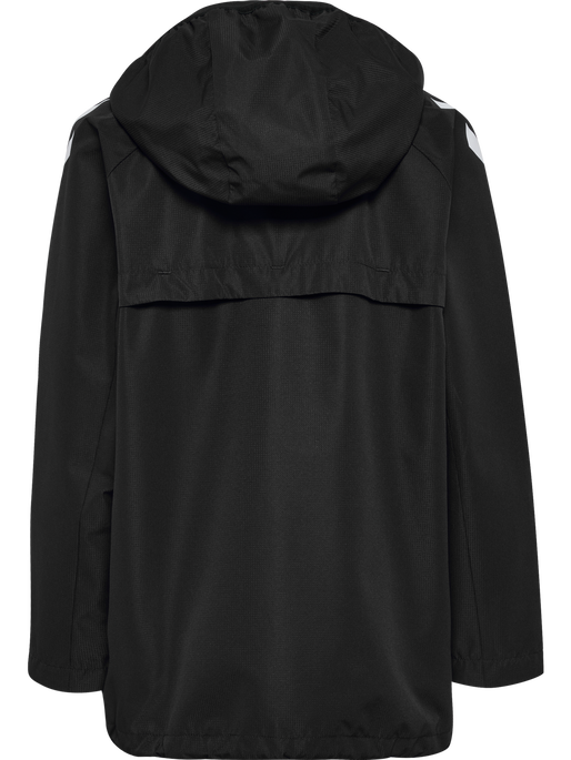 hmlLEAD 2.0 ALL-WEATHER JACKET KIDS, BLACK, packshot