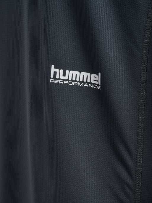 hmlPULSE WORKOUT T-SHIRT S/S, EBONY, packshot