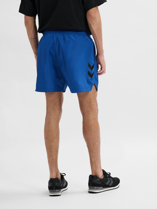 hmlLGC NED SWIM SHORTS, TRUE BLUE, model