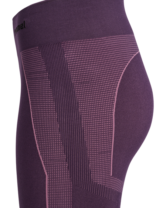 hmlMT POWER SEAMLESS MW TIGHTS, PLUM PERFECT, packshot