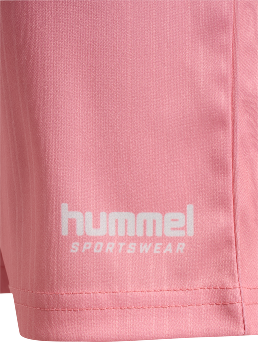 hmlJR LOOSE BALL  JERSEY S/S SET, PEONY, packshot