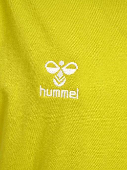 hmlGO 2.0 T-SHIRT S/S KIDS, BLAZING YELLOW, packshot