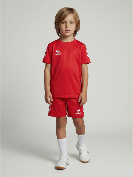 hmlLOGO SET KIDS, TRUE RED, model