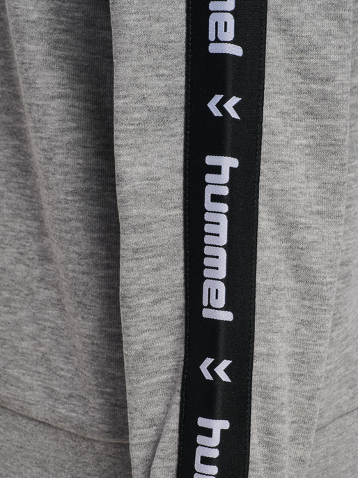 hmlJR DANCE HOODIE, GREY MELANGE hmlJR DANCE HOODIE, GREY MELANGE, packshot