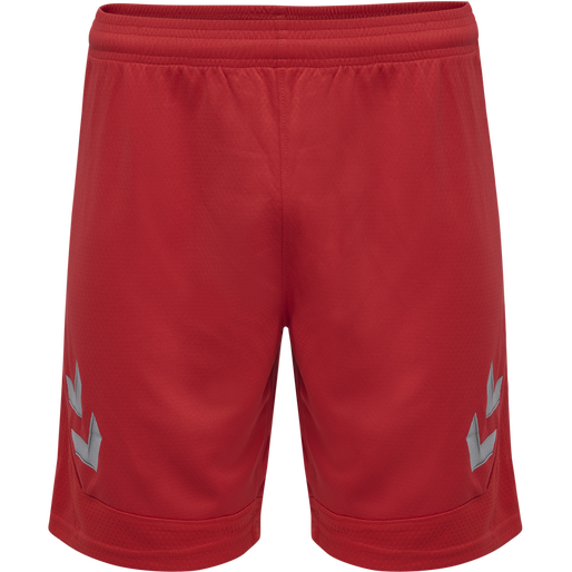 hmlLEAD POLY SHORTS, TRUE RED, packshot